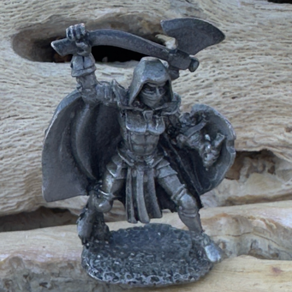 The Unholy Warrior Hooded Dark Heaven Legends Figurine Pewter USA